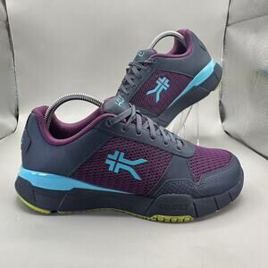KURU Quantum Shoes Womens Size 9 M Purple Navy Mesh Athletic Walking